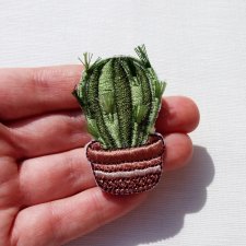 Naszywka Round Cactus
