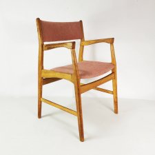 Krzesło Mid Century- biurkowe, Dania, lata 70.